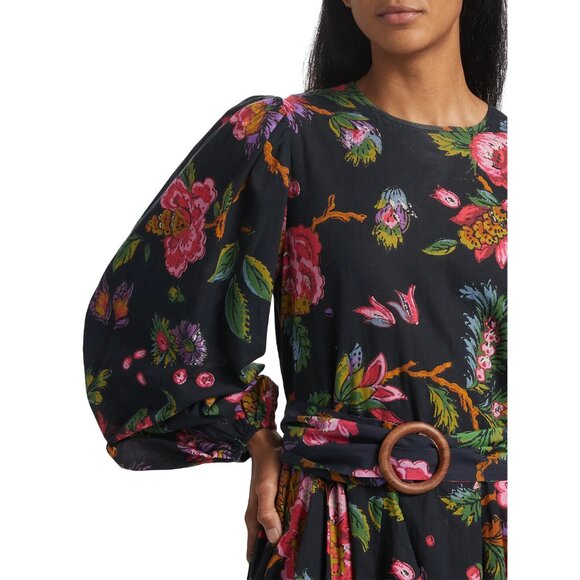 NWT Rhode Ink Fleur Grande Jenny Dress – Size M ($465) - Picture 4 of 6
